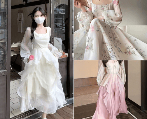 Dress Style:Inspirasi Gaun Cantik 2024 cover photo collage