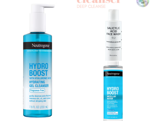 Skin Care Routine cover photo collage