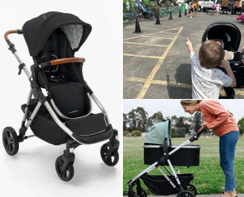 Favorite baby items as a second time mom cover photo collage