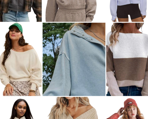 Chilly Weather Finds cover photo collage