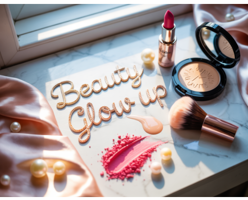 The Ultimate Beauty Glow up cover photo collage
