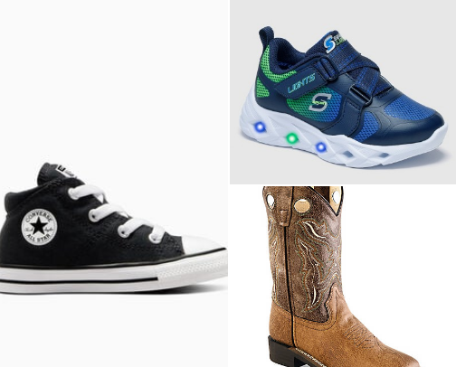 The Perfect Shoes For Little Feet cover photo collage