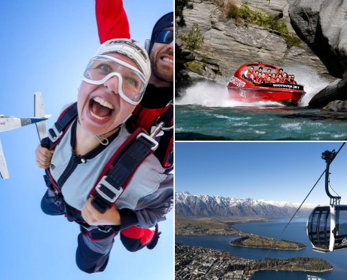 Queenstown Ultimate Activites cover photo collage