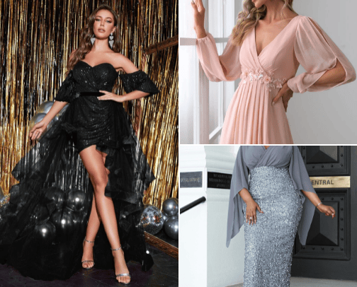 👗 Shein Formal Dresses 💃 cover photo collage