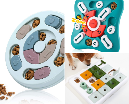 Brain Toys | Finds for Small Dogs cover photo collage