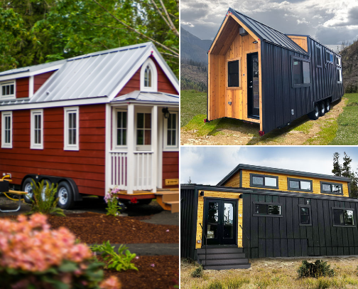 Tiny Home Sweet Home cover photo collage