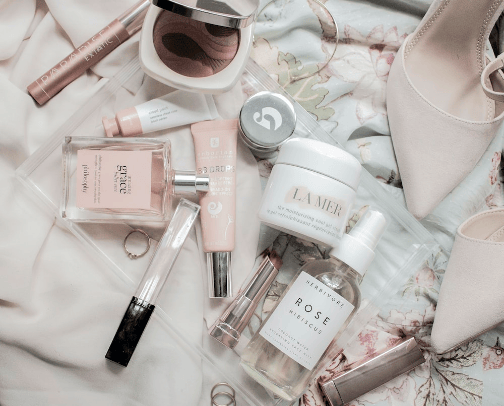 Makeup & Skincare cover photo collage