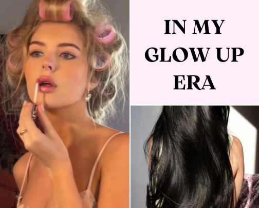 THE 2026 glow up 🌺 cover photo collage