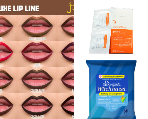 Makeup: Lips cover photo collage