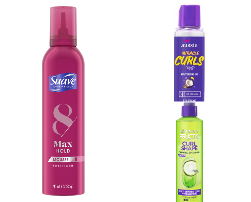 Favorite hair products cover photo collage