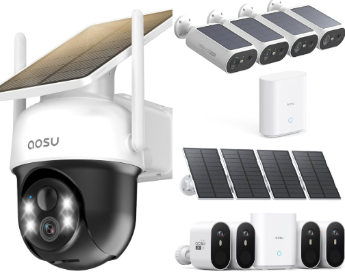 Affordable Security systems cover photo collage