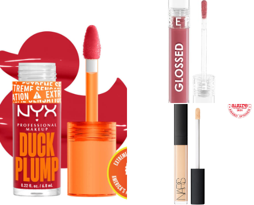 Glowy, Easy, Everyday Beauty Faves cover photo collage