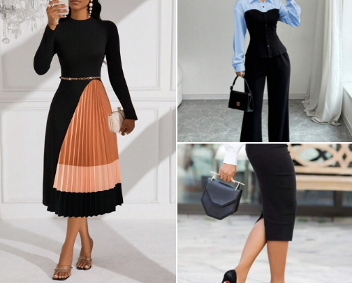 Chic Winter Business Casual Styles You’ll Love cover photo collage