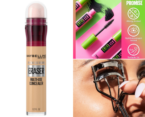 My SIMPLE makeup routine cover photo collage