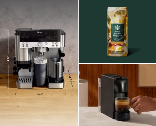 More espresso, less depresso coffee recs☕️ cover photo collage