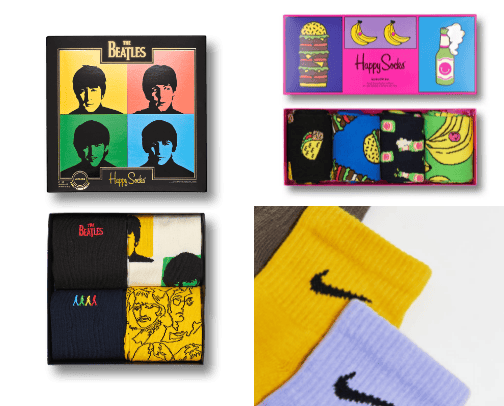 Happy socks✌️🧦🧸 cover photo collage