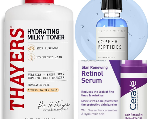 My favorite budget beauty/skincare recs cover photo collage