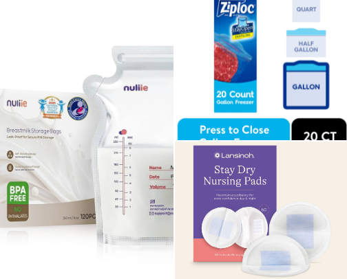 Breast pumping cover photo collage