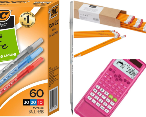 School essentials cover photo collage