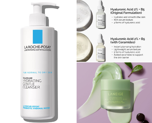 Asian Dry Skin Must-Haves  in your Mid-30s cover photo collage