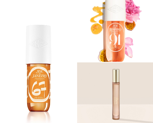 Smelling good just makes me happier cover photo collage