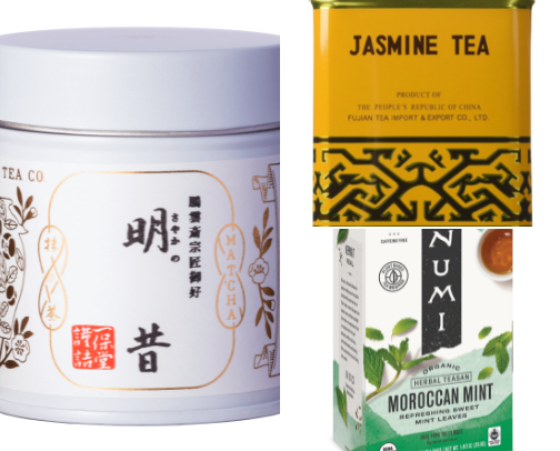 Gifts For the Tea Lover in Your Life (Matcha, Hojicha, Loose-Leaf, and Genimaicha) cover photo collage