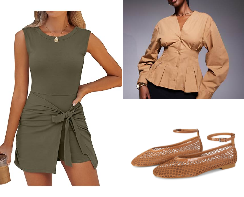 Elegantes outfits for women cover photo collage