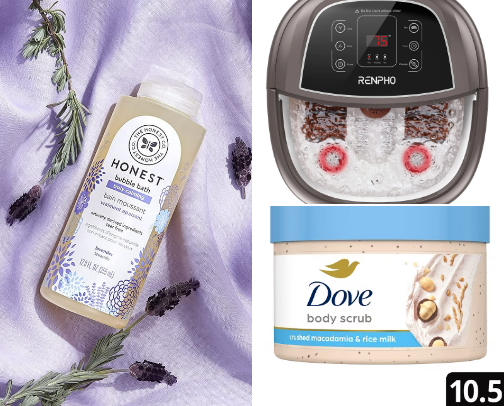 Self Care Products you Need for a Spa Day at Home cover photo collage