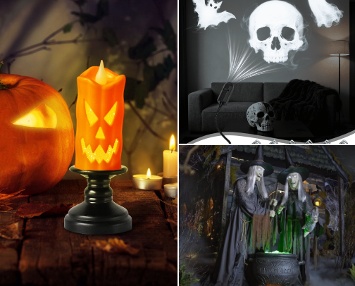 🎃 Halloween Home Decor 2025 – Cozy, Spooky & Affordable Ideas cover photo collage