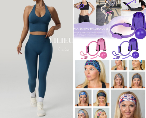 Essentials for Work Out Routines cover photo collage