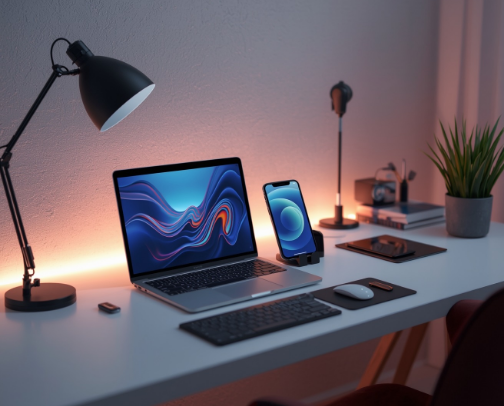Digital Lifestyle Essentials That Instantly Upgrade Your Daily Routine 💻✨ cover photo collage