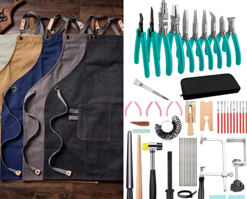 metalsmithing necessities on a budget cover photo collage