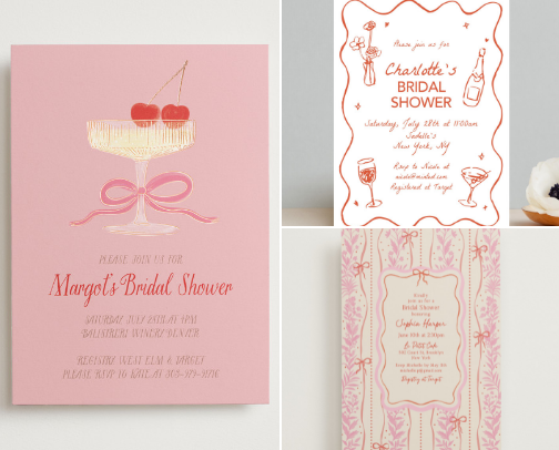 Dream Wedding Invitations: Designs for Every Style cover photo collage