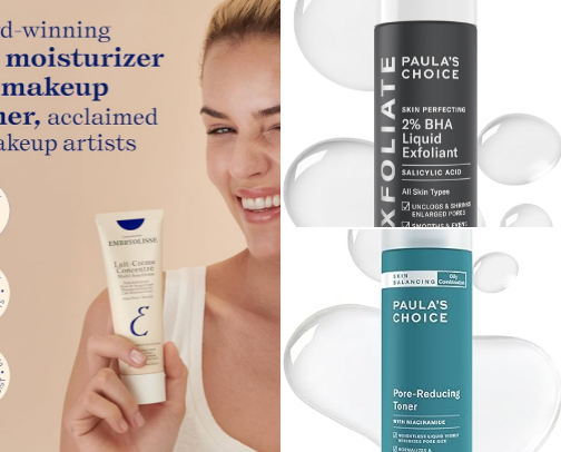 My skincare routine to keep my skin glowy cover photo collage