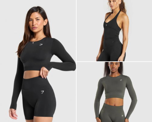 women's Athletic Clothing cover photo collage