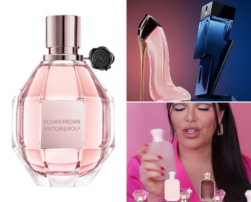 Perfumes for every mood cover photo collage