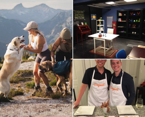 12 Date Night Ideas That Are Better Than Netflix cover photo collage