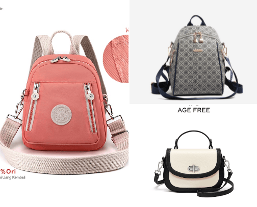 My bag👛 cover photo collage