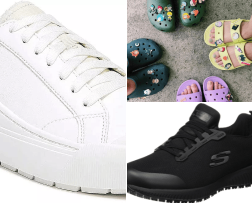 Favorite Comfortable Shoes cover photo collage