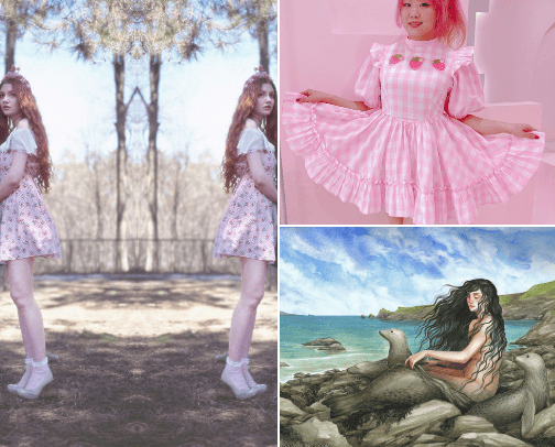 Where to Get a Cute Aesthetic Wardrobe 🎀🌷🍰✨💖💌🌸🕊️ cover photo collage