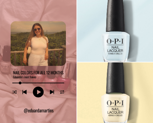 Nail Colors for All 12 Months cover photo collage