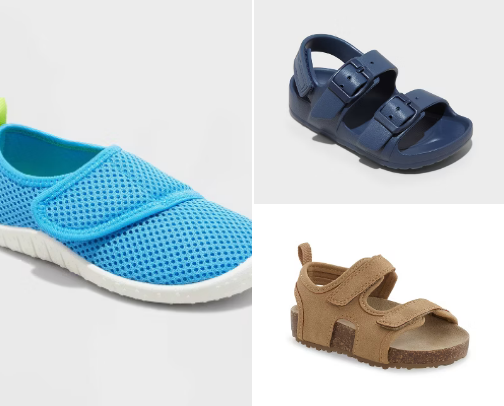 Target Baby/Toddler Boy Summer Shoes cover photo collage