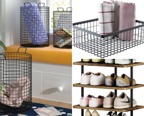 Pro Organizer - Storage with an Industrial Vibe cover photo collage