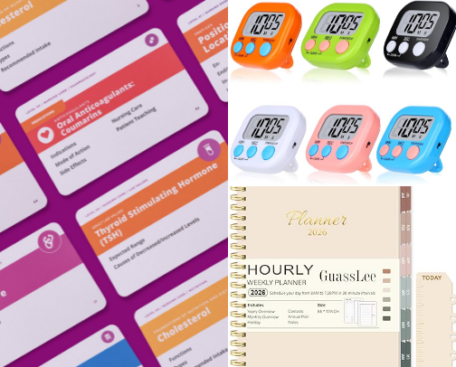 Nursing School Must Haves 🛍️ cover photo collage