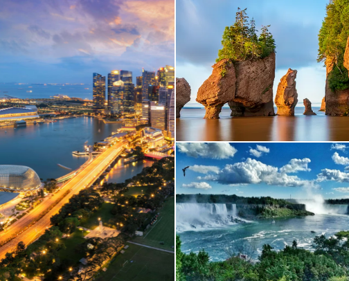 Oh, The Places I've Been! 😲🔥 cover photo collage