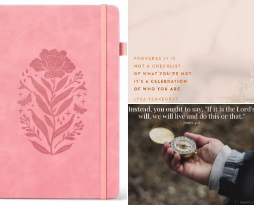 Bible journal cover photo collage