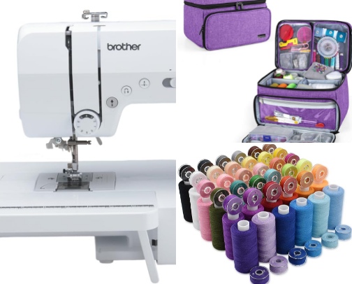 My Sewing Setup Essentials cover photo collage
