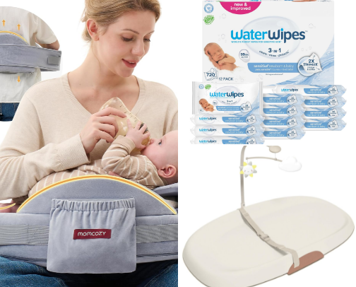 New Mum Essentials cover photo collage