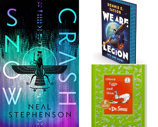 Awesome Books! cover photo collage