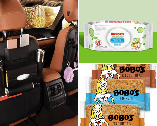Toddler Musts for the Car cover photo collage
